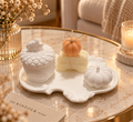 Herbst Deko-Set mit Kürbis-Kerze und Tablett – Flomati